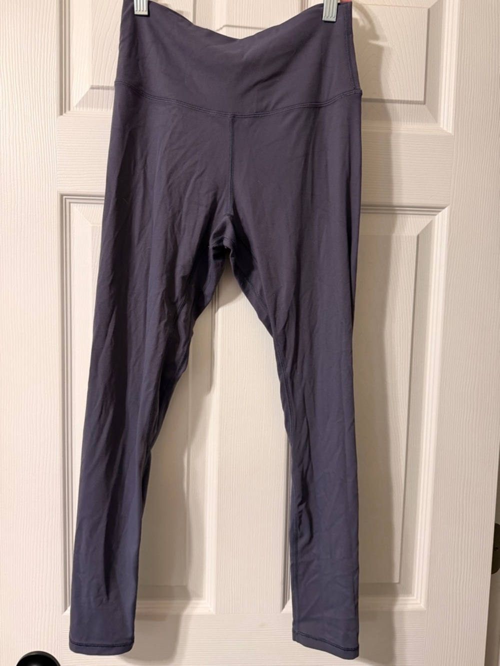 High-Waist Purple Women's Leggings